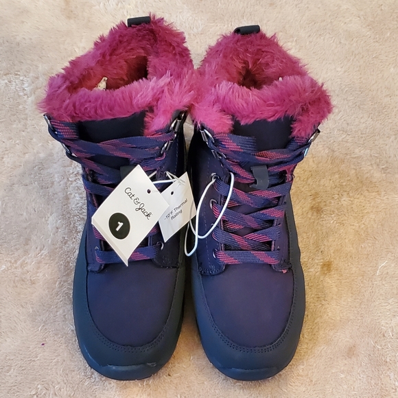 New with Tag Size 1, 3, and 5 Girls winter boots - Picture 1 of 10